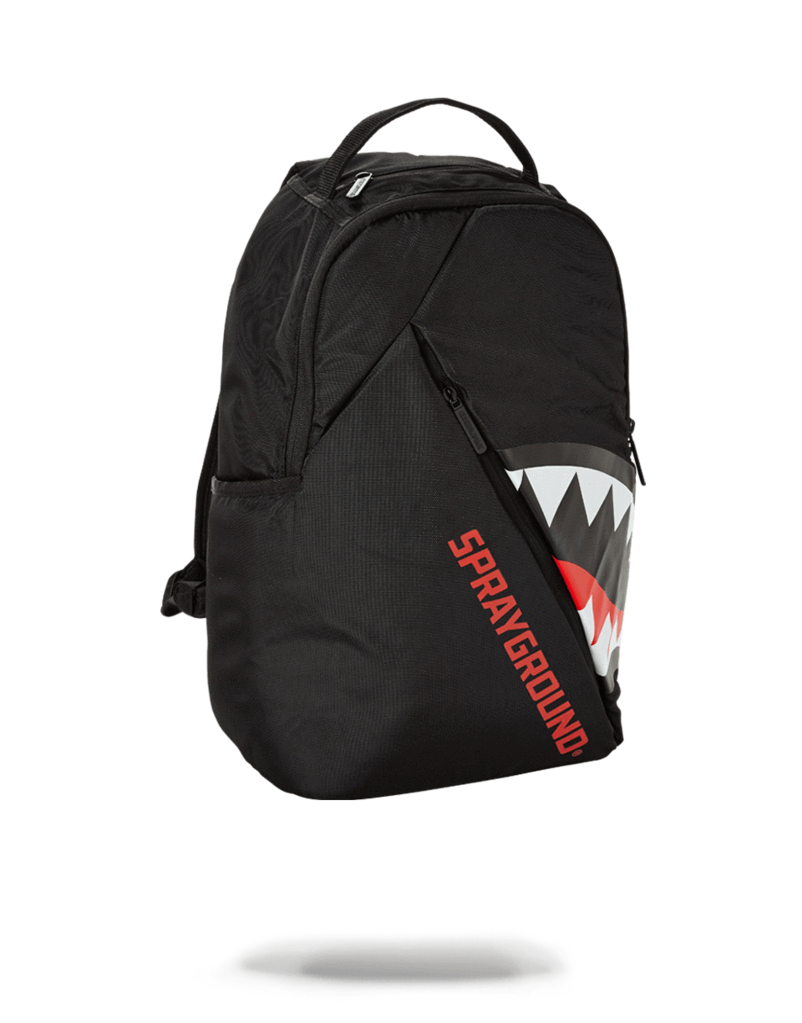 angled shark sprayground