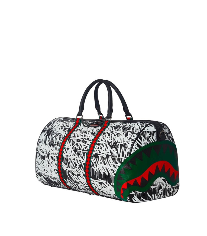 Sprayground - Scribble Shark Mini Duffle Bag – Octane